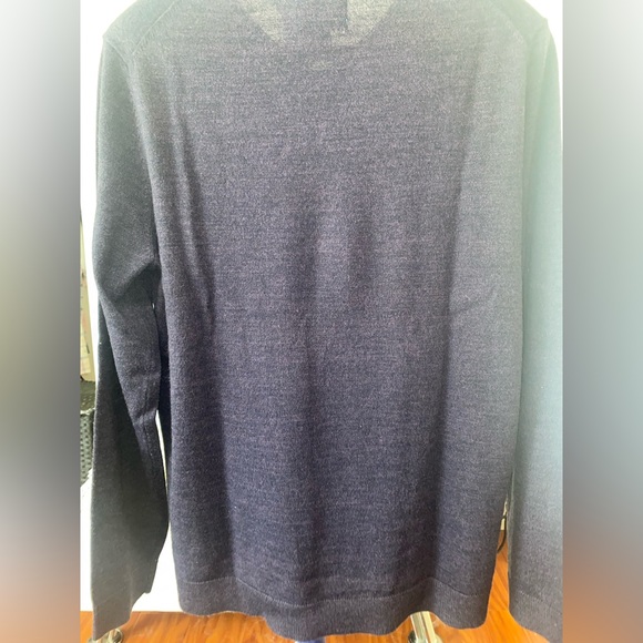 APT. 9 Merino Wool Blend Purple Pullover Sweater - Picture 5 of 6